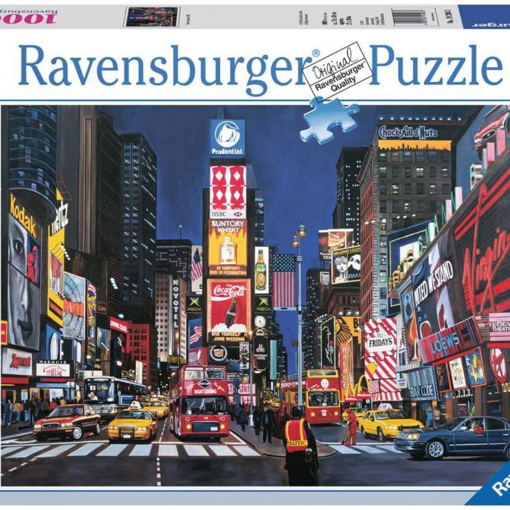 RAVENSBURGER "Times Square, NYC" 1000pc Puzzle - Picture 7 of 8
